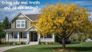 Trồng cây mai trước nhà có tốt không?